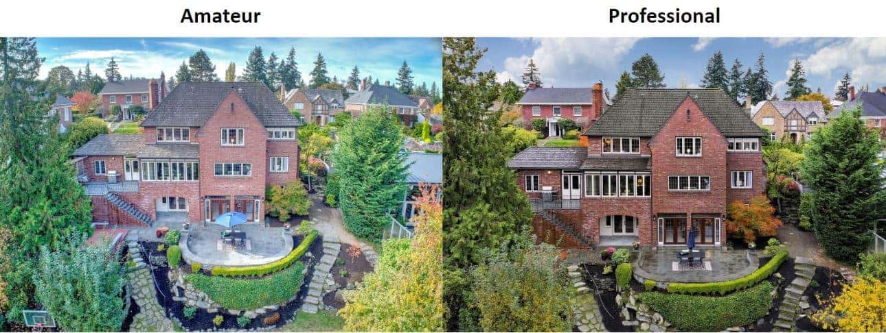 Amateur vs. Professional Real Estate Photos
